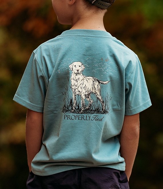 Boys Labrador Short Sleeve