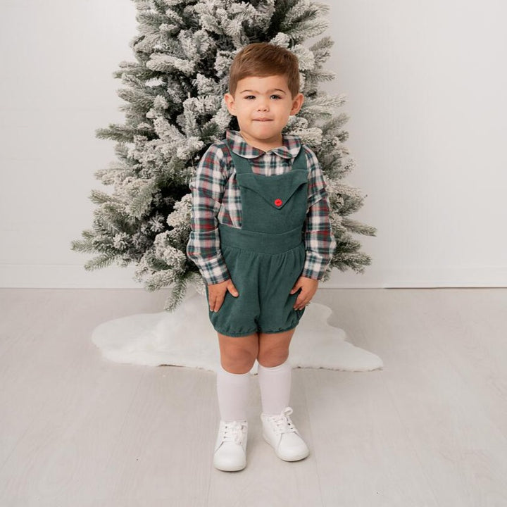 Santa Letters Boys Romper
