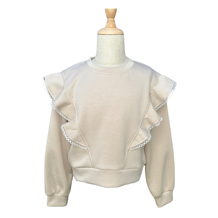 Livvy Sweatshirt - Beige