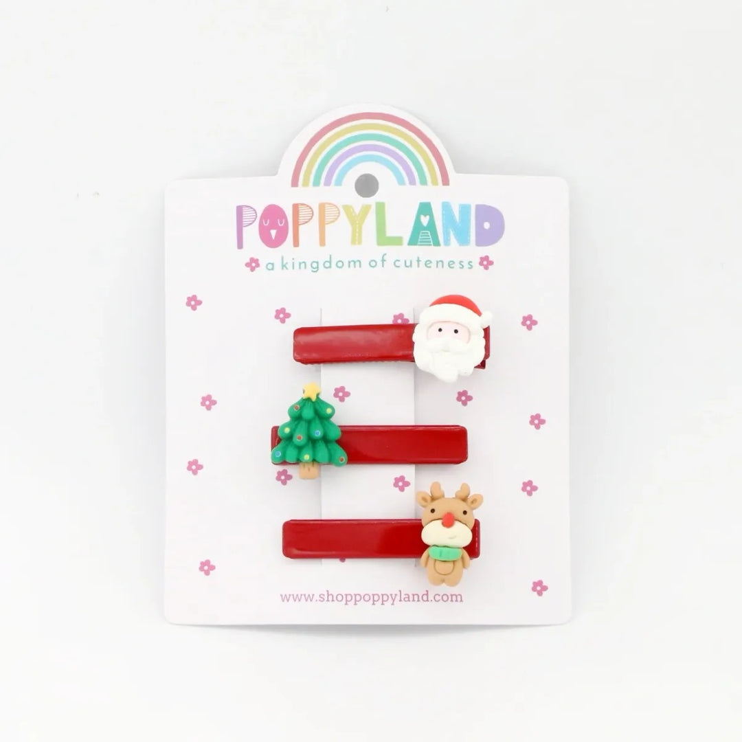 North Pole Har Clips