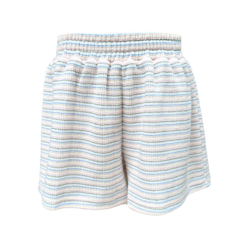 Carlisle Short Macaron Stripe Knit