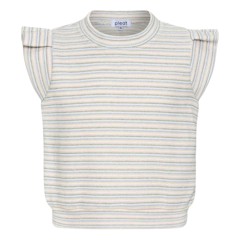 Olivia Top Macaron Stripe Knit