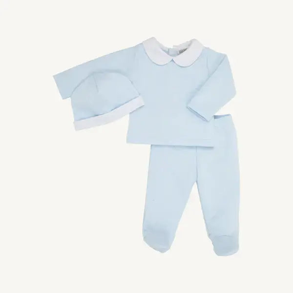 Harts Hold Me Set-Pimajacquard Buckhead Blue/Worth Ave White