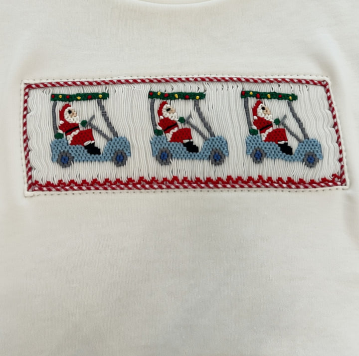 Golfing Santa Beau T-Shirt Set