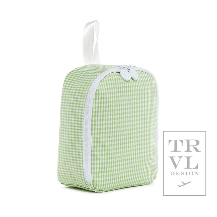 Bring It Lunch Bag - Gingham Leaf2