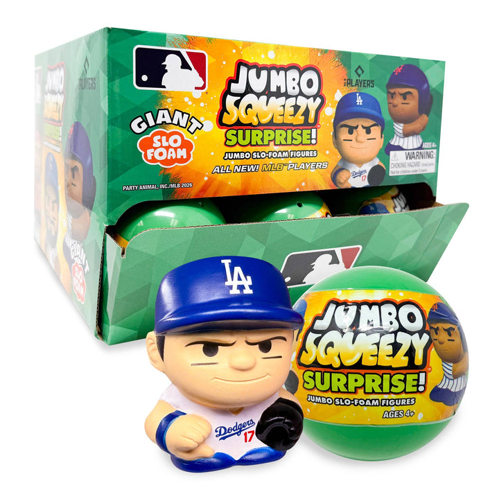 MLB Jumbo Squeezy Capsule 2026 Display - 18 ct