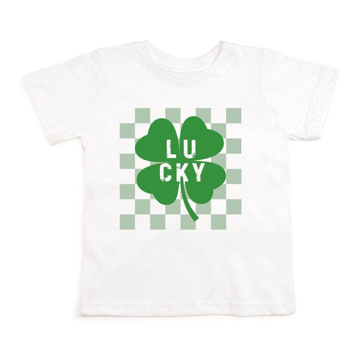 Lucky Shamrock Checkered St. Patrick&