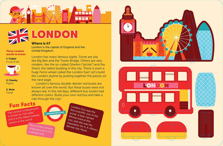 Pop Out Around the World (Board Book)