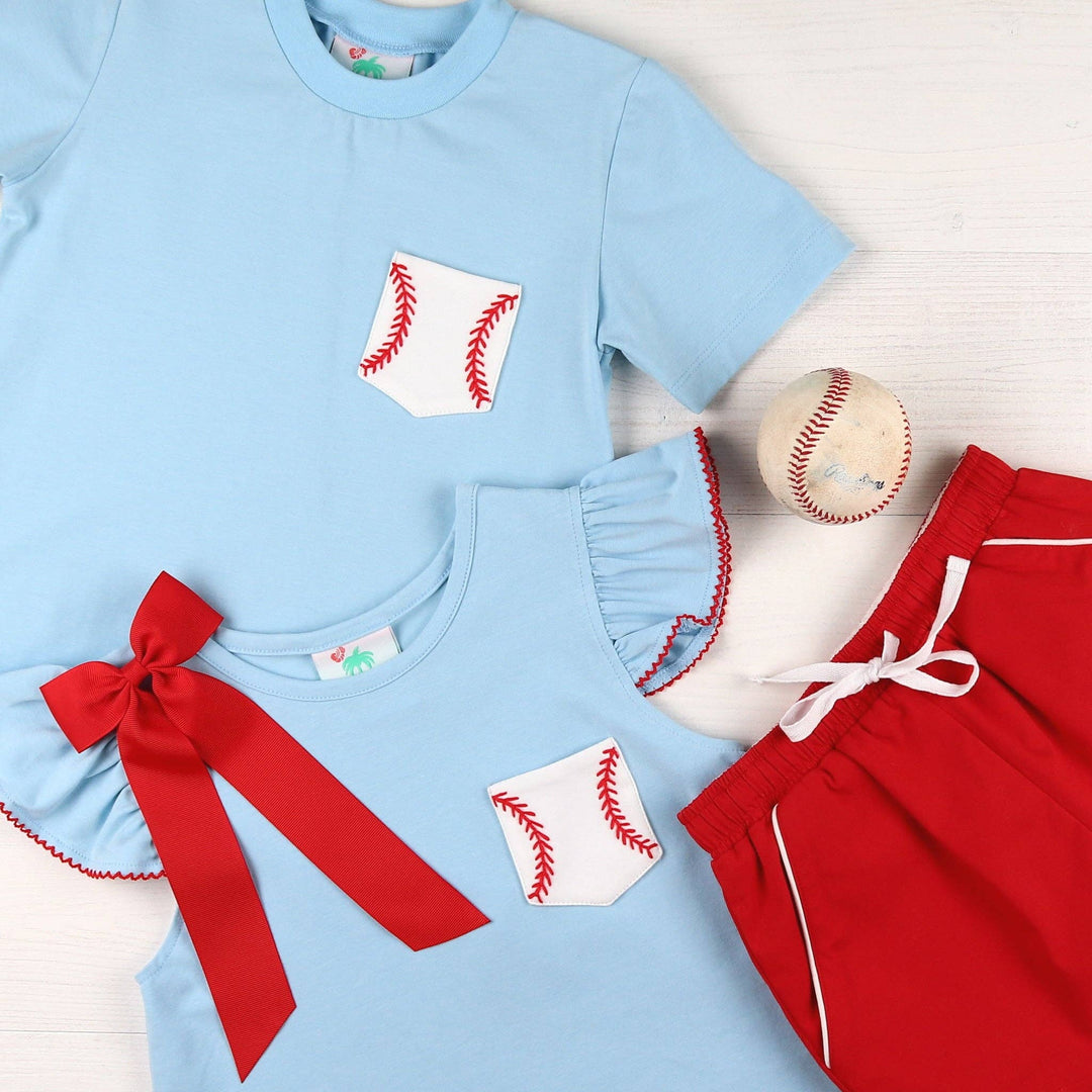Red Shrimp Shorts
