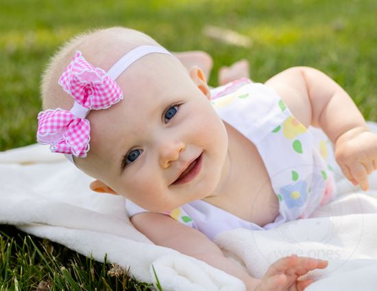 2 Add a Bow Elastic Babybands - Various Colors