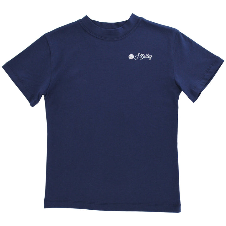 Logo Tee - Baseball on Navy