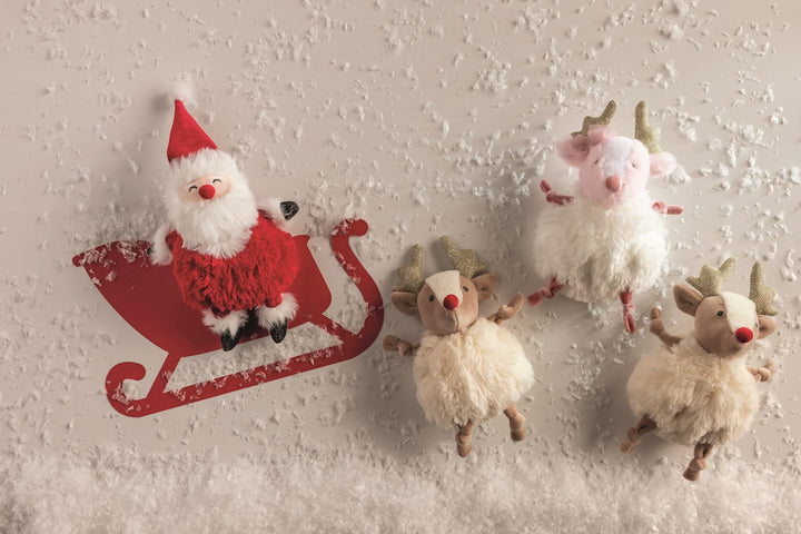 Christmas Pom-Pom Pals