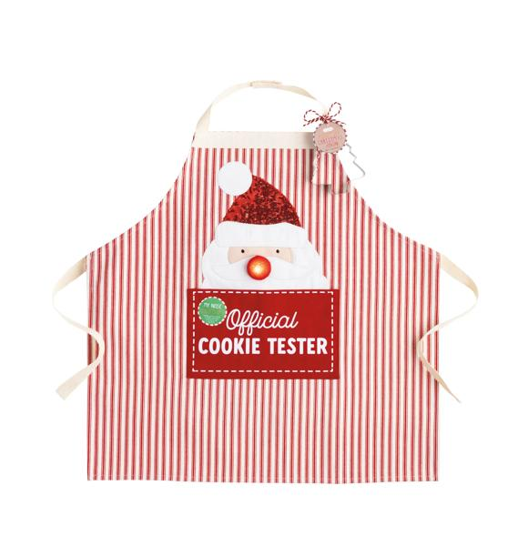 Santa Light-Up Apron Set