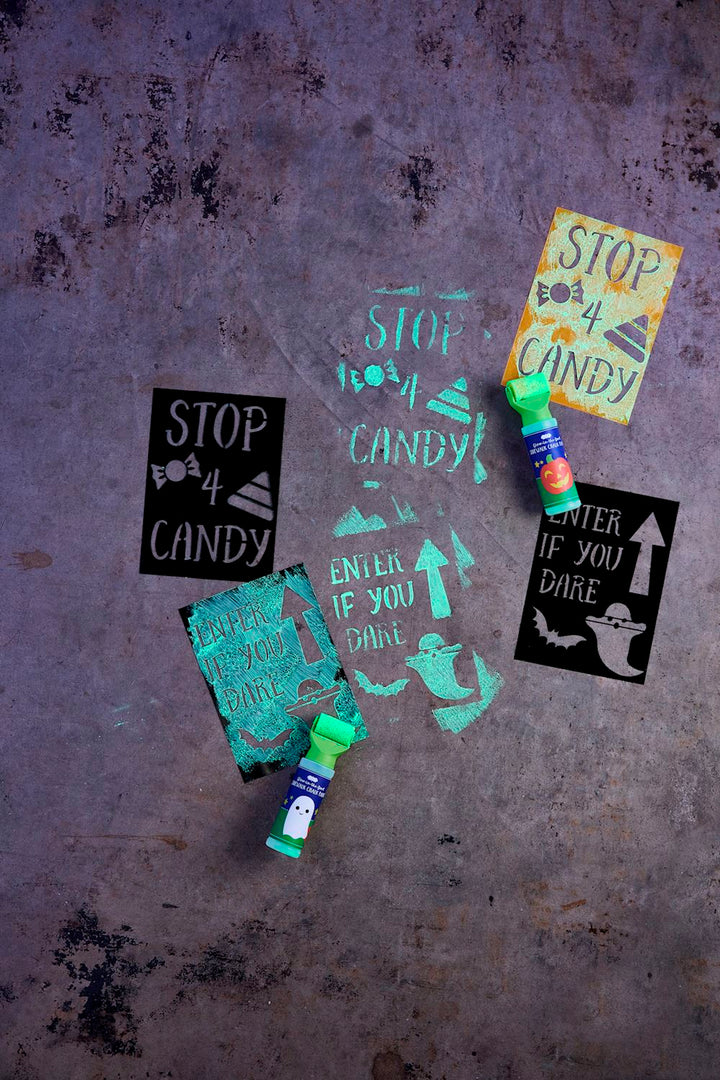 Halloween Glow Chalk