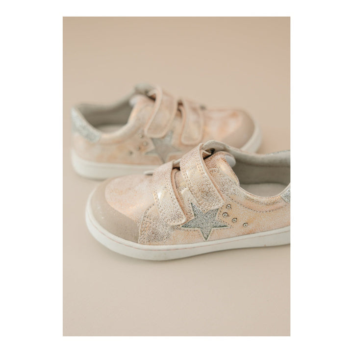 Lani Star Studded Sneaker Pink Gold