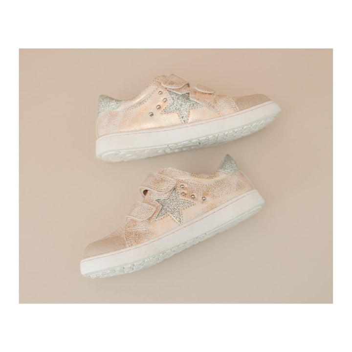 Lani Star Studded Sneaker Pink Gold