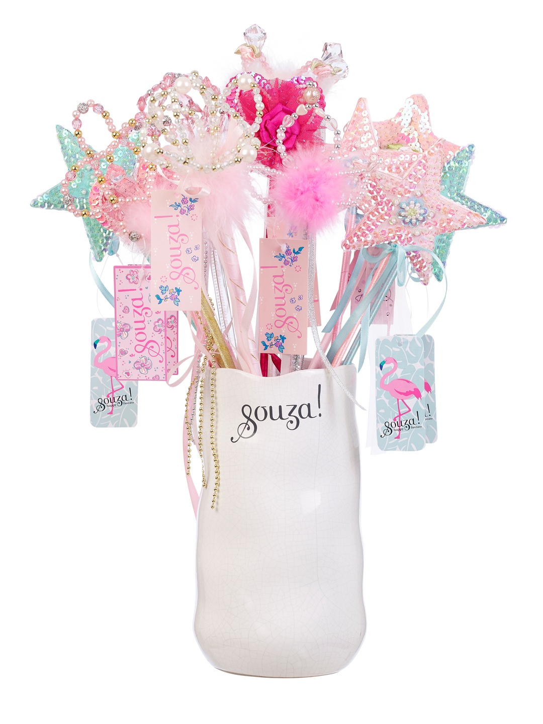 Glass Vase - Souza Merchandising for Wands