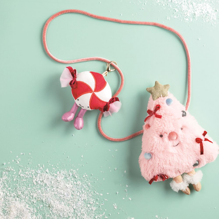 Holiday Plush Bag Charms