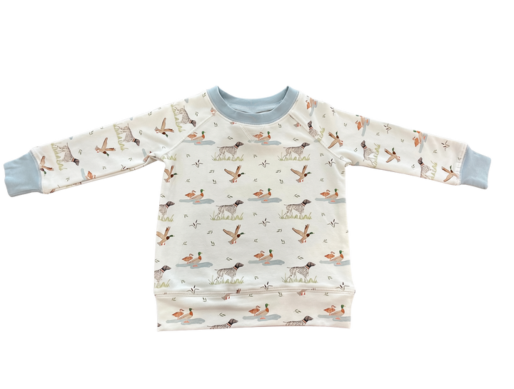 Campbell Crewneck- Duck Duck Dog