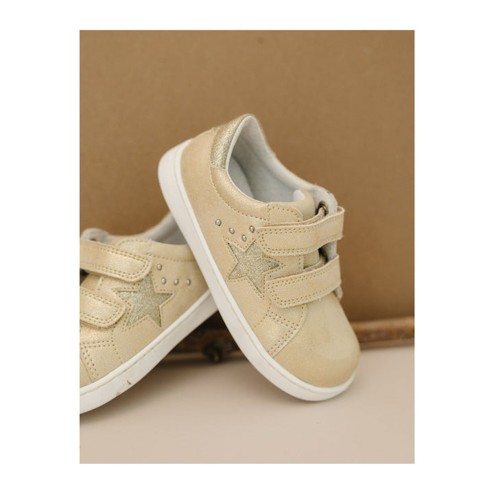 Lani Star Studded Sneaker Gold