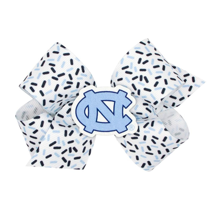 King Confetti Print Collegiate Bow