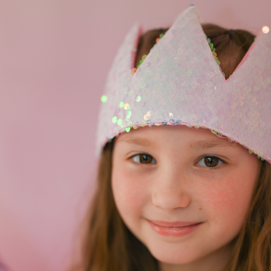 Ombre Sequins Crown