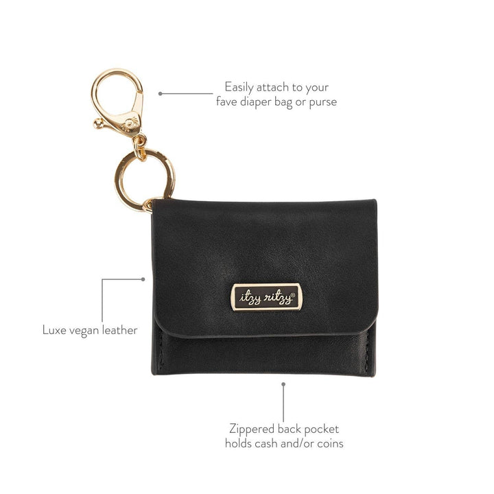 Taupe Itzy Mini Wallet Card Holder