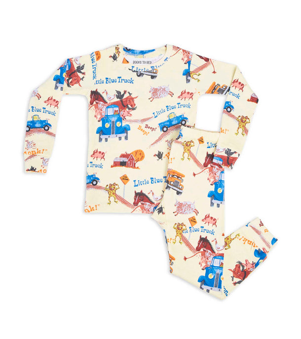 Little Blue Truck - Flat Pack Pajama Set With Book
