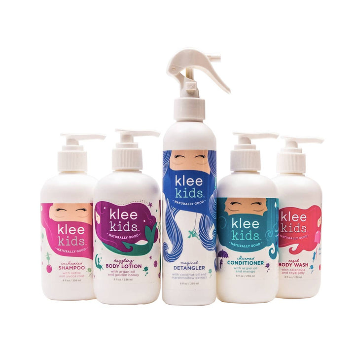 Klee Kids Regal Body Wash and Dazzling Body Lotion Set