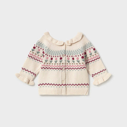 Newborn Girl Knit Sweater Pottery