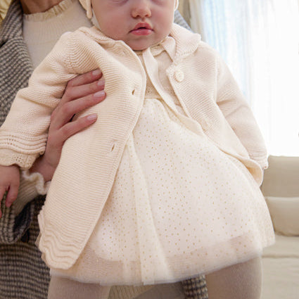Newborn Girl Coat with Hat Pottery