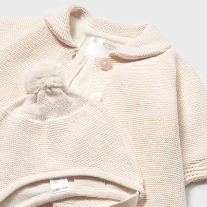 Newborn Girl Coat with Hat Pottery