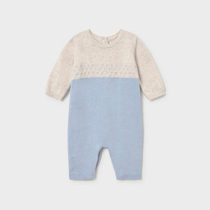 Tricot Romper Sky