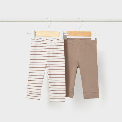 Newborn 2-Pack Leggings Opal (sold as a set)