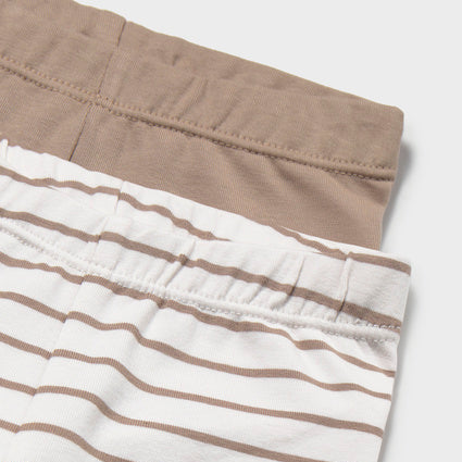Newborn 2-Pack Leggings Opal (sold as a set)
