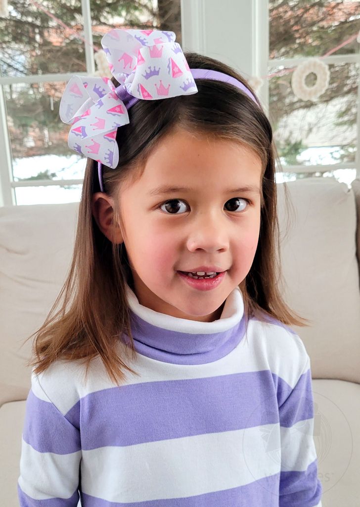 Princess Crowns Bow