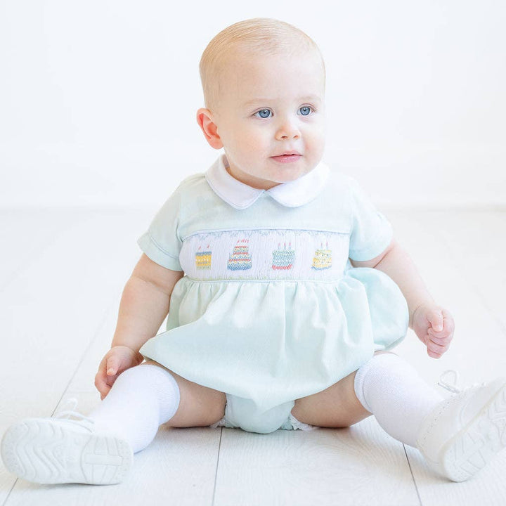 Mint Green Birthday Boy Henry Bubble