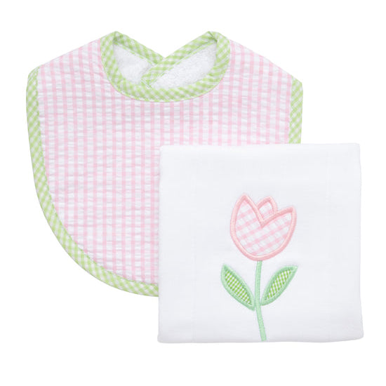 Tulip Basic Bib &amp; Burp Boxed Set
