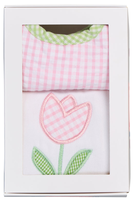 Tulip Basic Bib &amp; Burp Boxed Set