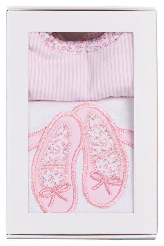 Ballet Basic Bib &amp; Burp Boxed Set