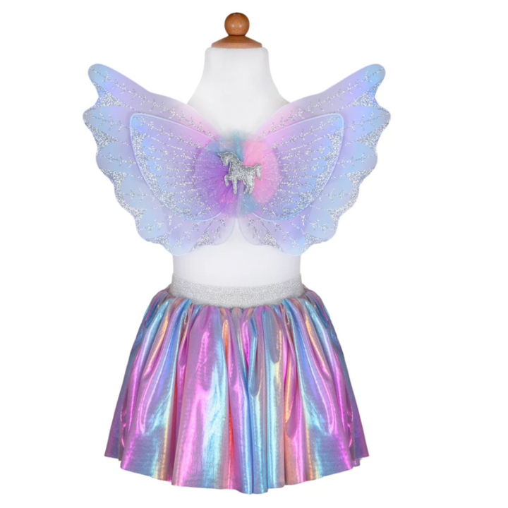Unicorn Skirt &amp; Wings, Pastel