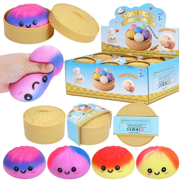 Ombre Dumpling Soft Slime Filled Squishy Blind Box - Assorted