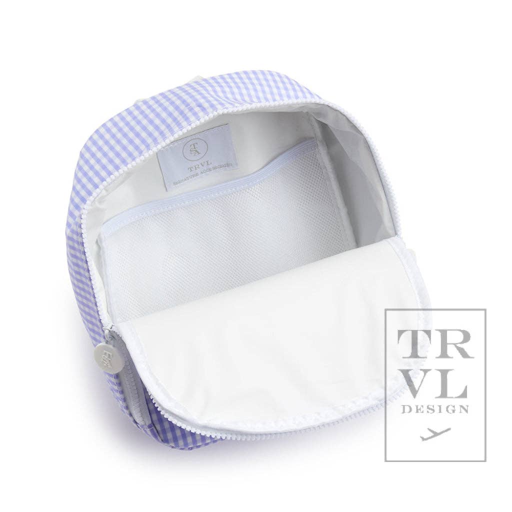Bring It Lunch Bag - Gingham Lilac