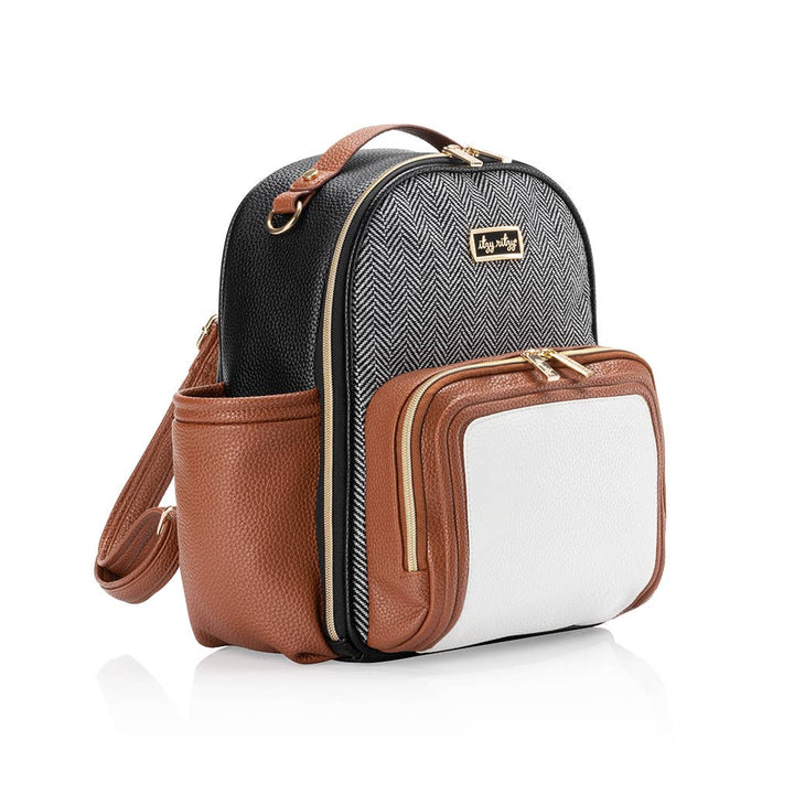 Coffee &amp; Cream Itzy Mini Plus™ Diaper Bag Backpack