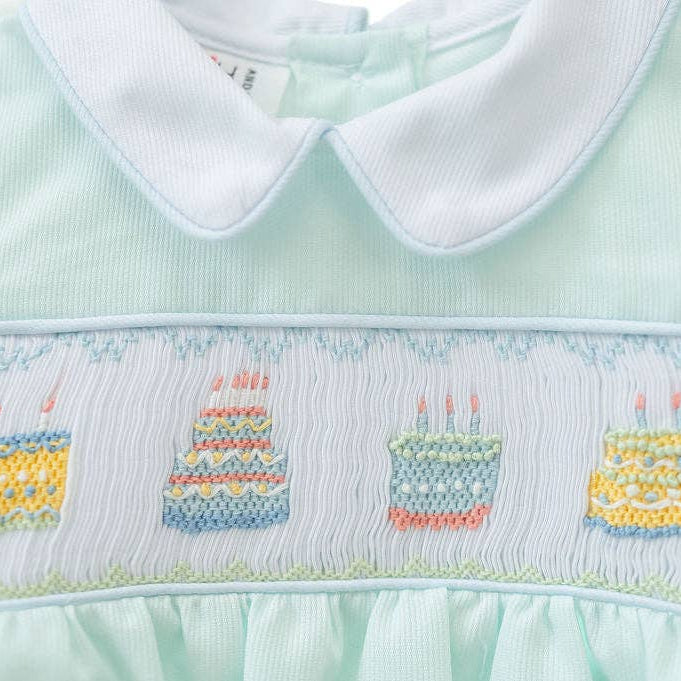 Mint Green Birthday Boy Henry Bubble