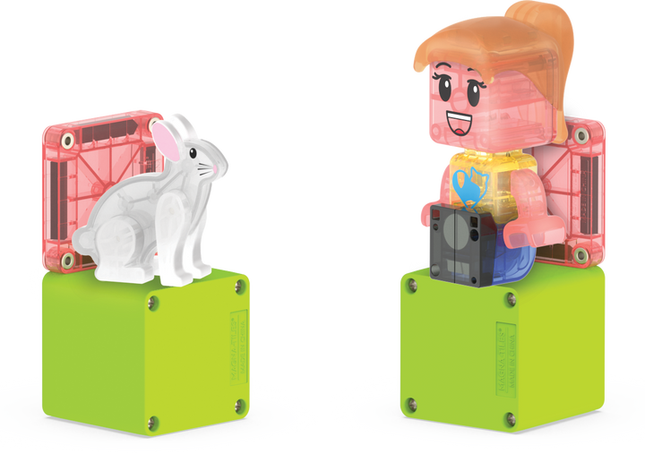 Magna-Tiles Pet Playhouse 50-Piece Set