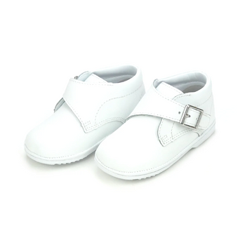 Finch Velcro Bootie - White