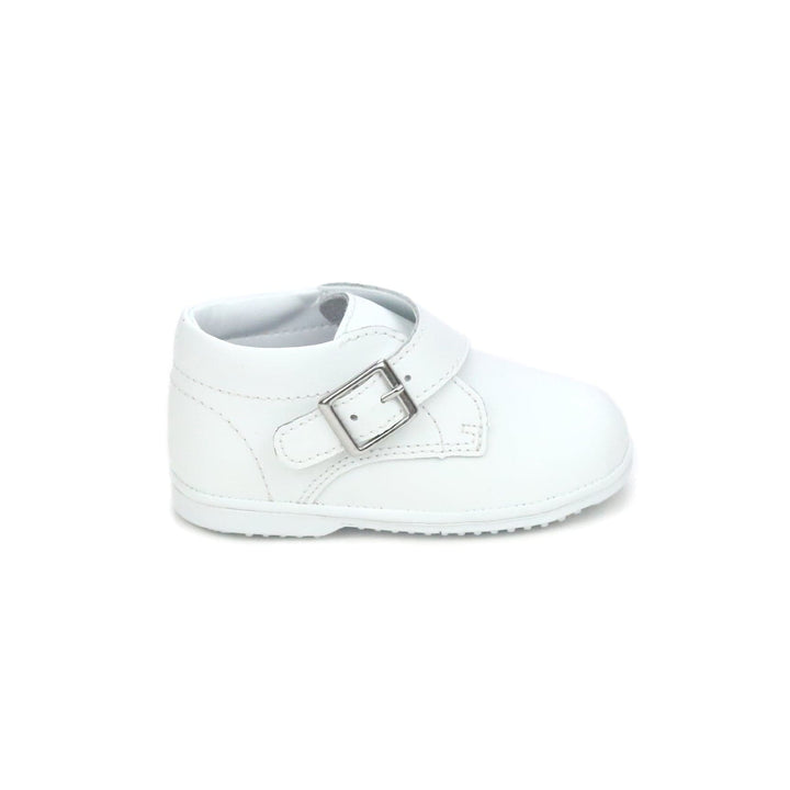 Finch Velcro Bootie - White