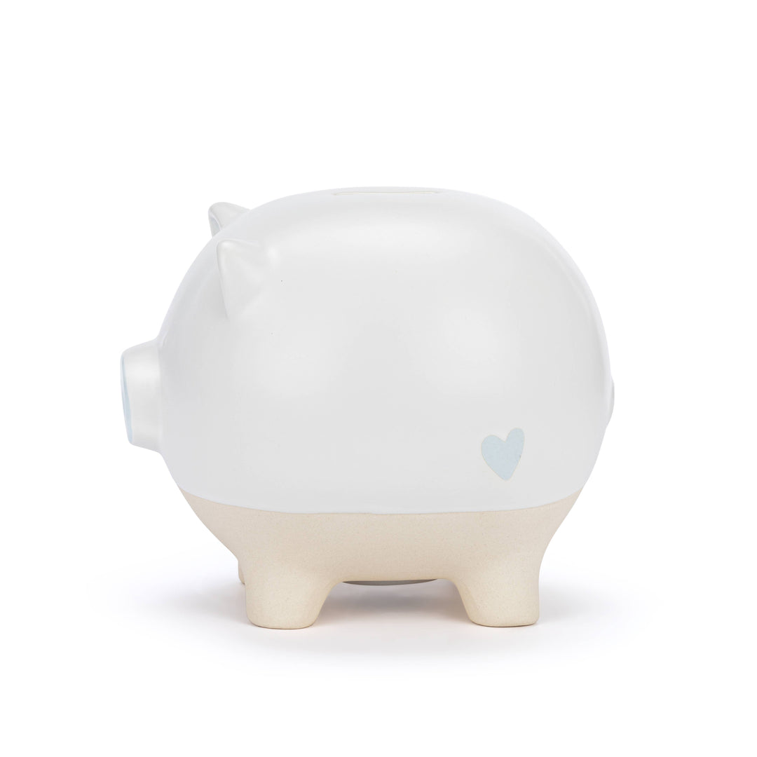 Blue Piggy Bank - 4x5in
