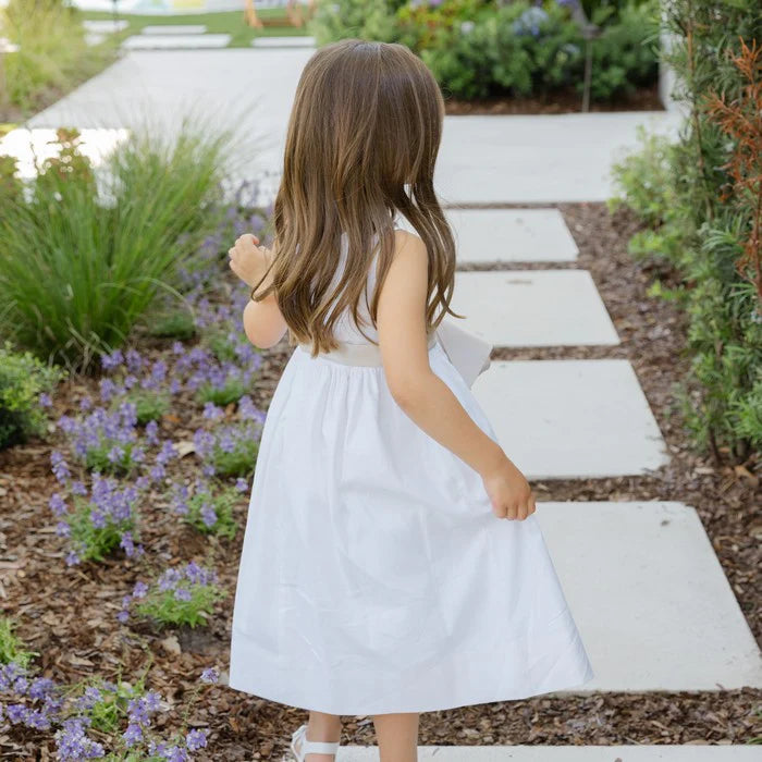 Whisper Linen Empire Dress
